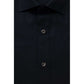 Blue Cotton Men Shirt - SEHABRANDS