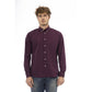 Burgundy Cotton Men Shirt - SEHABRANDS