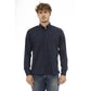 Blue Cotton Men Shirt - SEHABRANDS