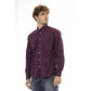 Burgundy Cotton Men Shirt - SEHABRANDS