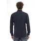 Blue Cotton Men Shirt - SEHABRANDS