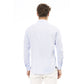 Light Blue Cotton Men Shirt - SEHABRANDS