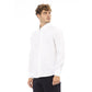 White Cotton Men Shirt - SEHABRANDS