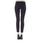 Black Polyester Women Pants - SEHABRANDS