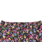 Dolce & Gabbana Vibrant High Waist Floral Shorts