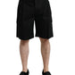 Dolce & Gabbana Sleek Designer Bermuda Cargo Shorts