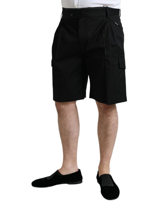 Dolce & Gabbana Sleek Designer Bermuda Cargo Shorts