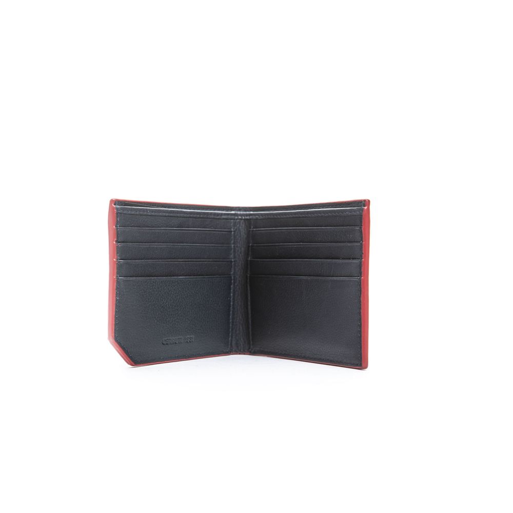 Blue Leather Men Wallet - SEHABRANDS