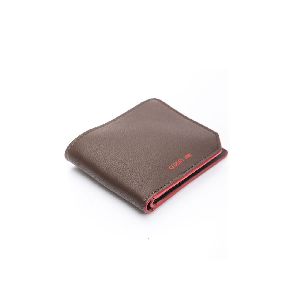 Brown Calf Leather Men Wallet - SEHABRANDS