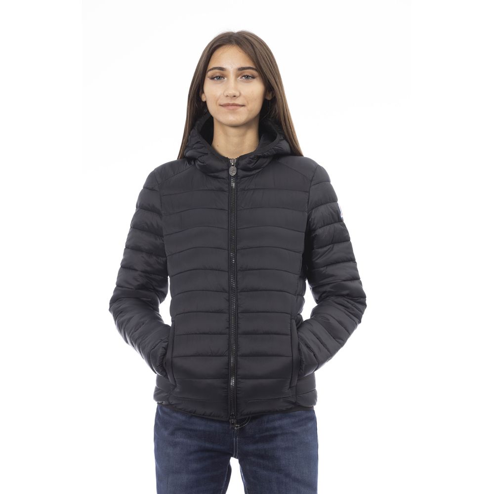 Black Nylon Women Jacket - SEHABRANDS