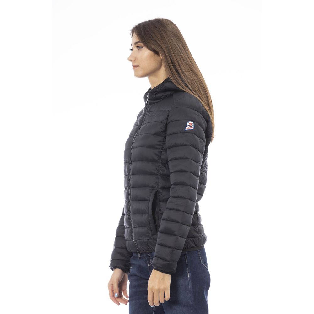 Black Nylon Women Jacket - SEHABRANDS