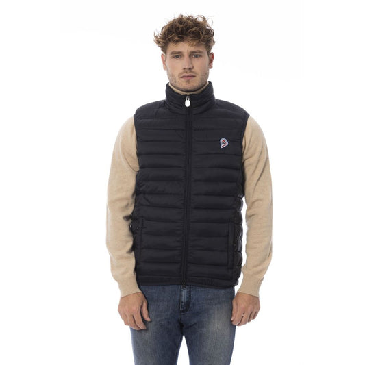 Black Polyamide Men Vest - SEHABRANDS