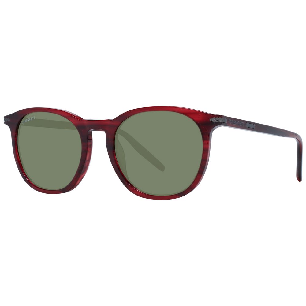 Serengeti Red Unisex Sunglasses