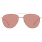 Hackett Gold Men Sunglasses