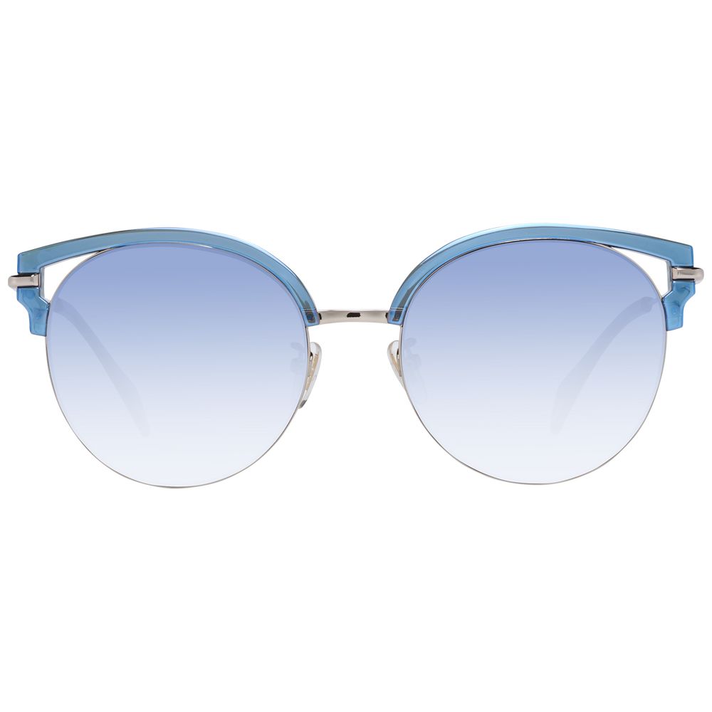 Chic Blue Gradient Butterfly Sunglasses - SEHABRANDS