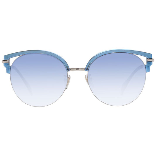 Chic Blue Gradient Butterfly Sunglasses - SEHABRANDS