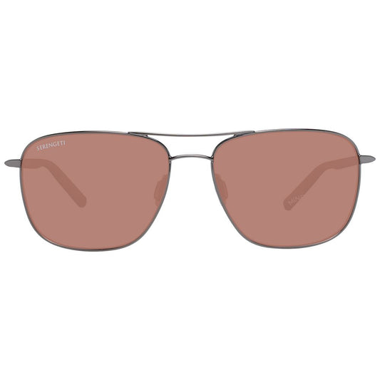 Serengeti Gray Men Sunglasses