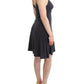 Chic Gray Knee-Length Spaghetti Strap Dress - SEHABRANDS