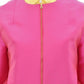 Elegant Pink Silk Blend Jacket - SEHABRANDS