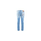 Yes Zee Sleek Comfort Denim Five-Pocket Light Wash Jeans