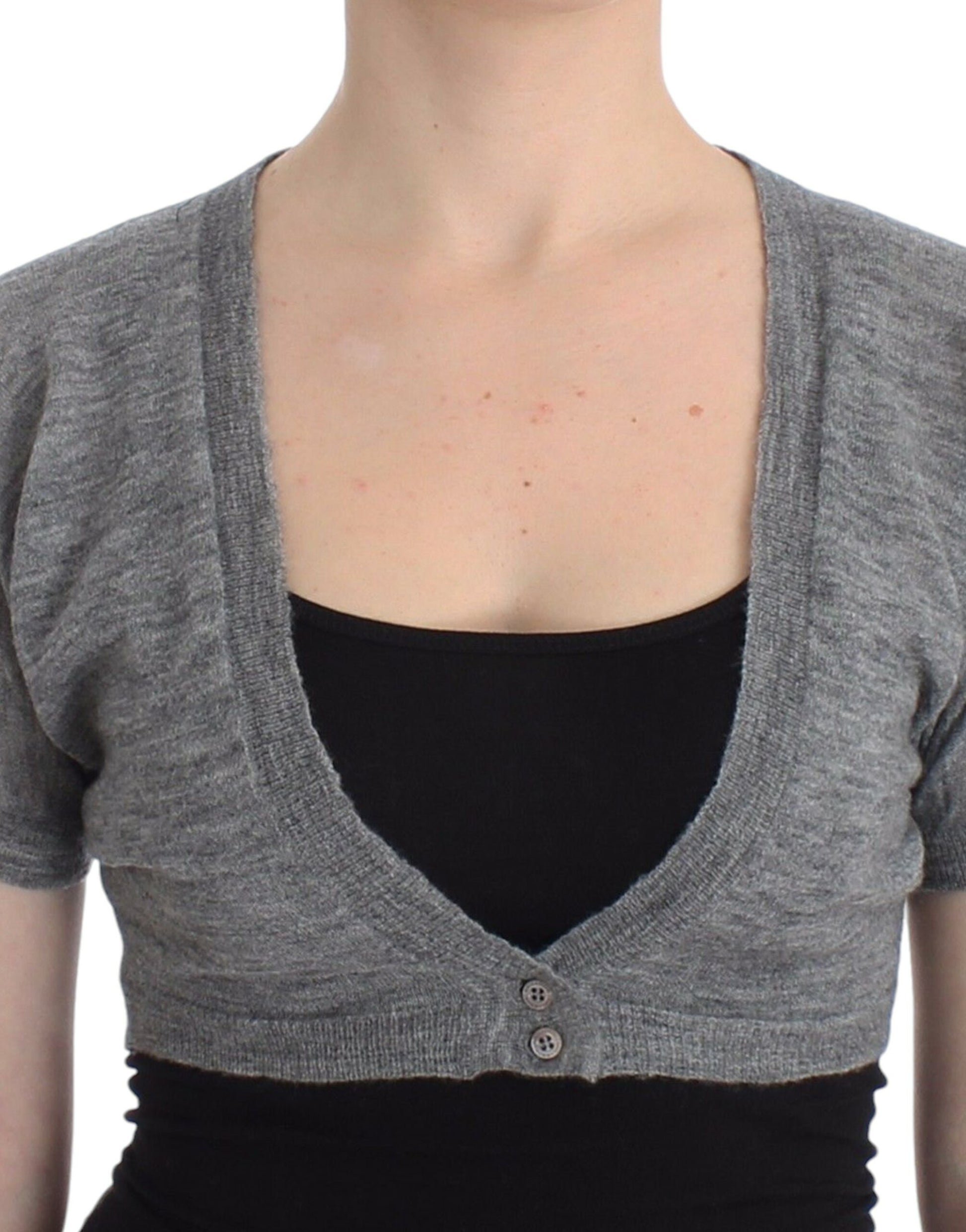 Chic Alpaca Wool Blend Bolero - SEHABRANDS