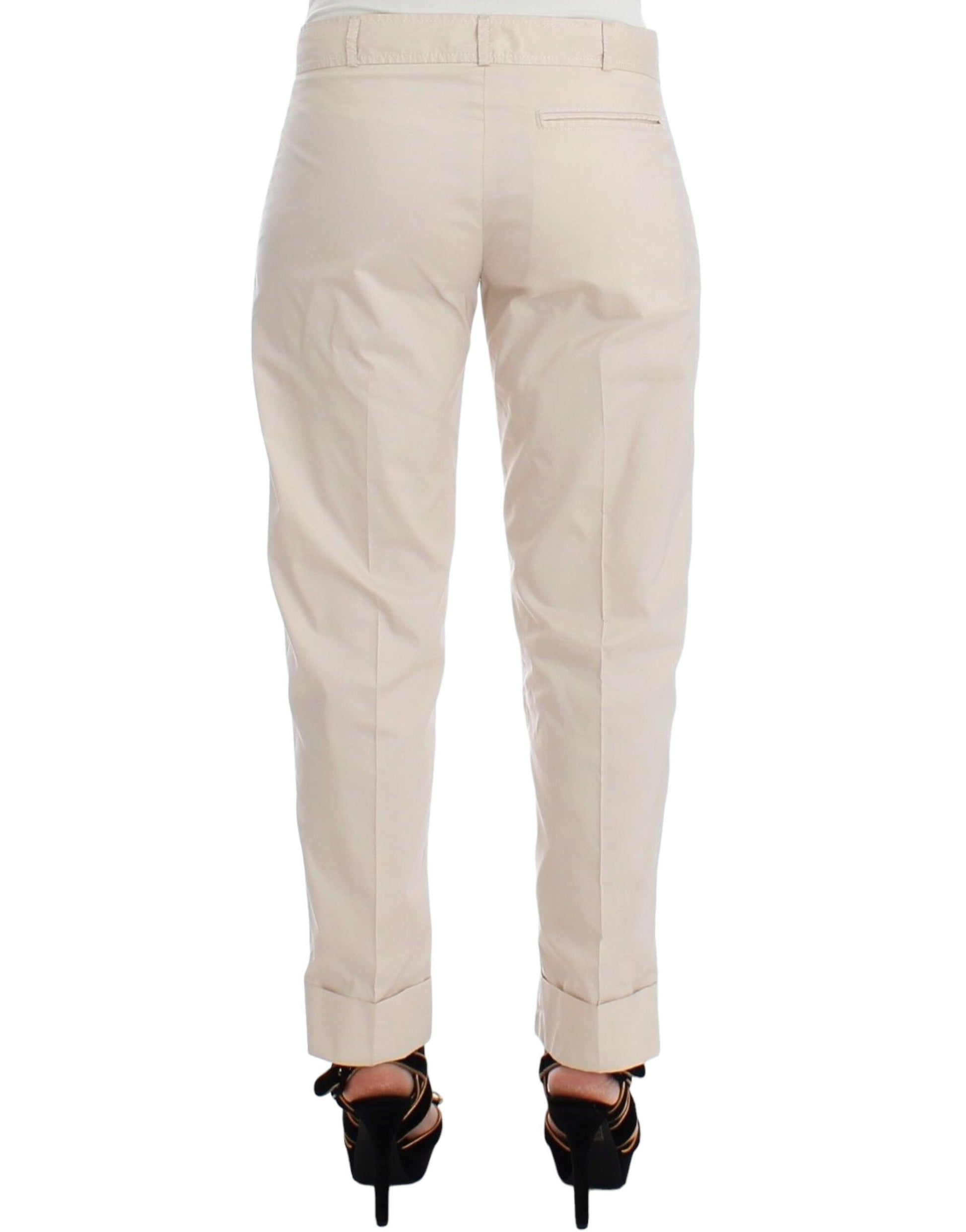 Chic Beige Chino Pants - Elegance Redefined - SEHABRANDS