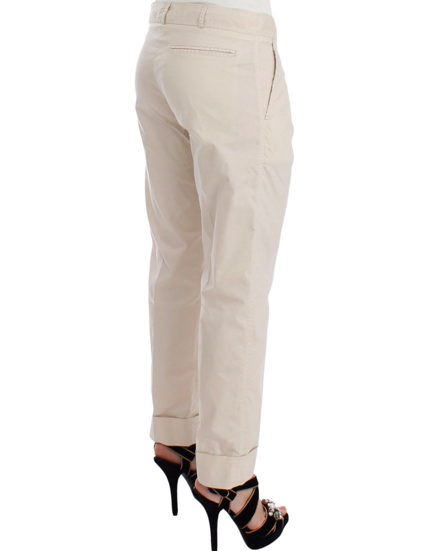 Chic Beige Chino Pants - Elegance Redefined - SEHABRANDS