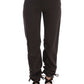 Chic Brown Cotton Dress Pants - SEHABRANDS