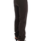 Chic Brown Cotton Dress Pants - SEHABRANDS