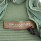 Elegant Green Striped Wool Blend Sweater - SEHABRANDS