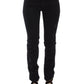 Chic Black Skinny Statement Jeans - SEHABRANDS