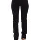 Chic Black Skinny Statement Jeans - SEHABRANDS