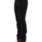 Chic Black Skinny Statement Jeans - SEHABRANDS