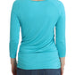 Elegant Blue Modal Blend Top - SEHABRANDS