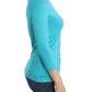 Elegant Blue Modal Blend Top - SEHABRANDS