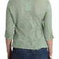 Chic Green Knitted Top – Ethereal Elegance - SEHABRANDS