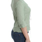 Chic Green Knitted Top – Ethereal Elegance - SEHABRANDS