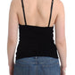 Elegant Black Cami Lingerie Top - SEHABRANDS