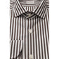 Brown Cotton Men Shirt - SEHABRANDS