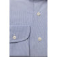 Light Blue Cotton Men Shirt - SEHABRANDS