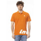 Orange Cotton Men Polo Shirt - SEHABRANDS