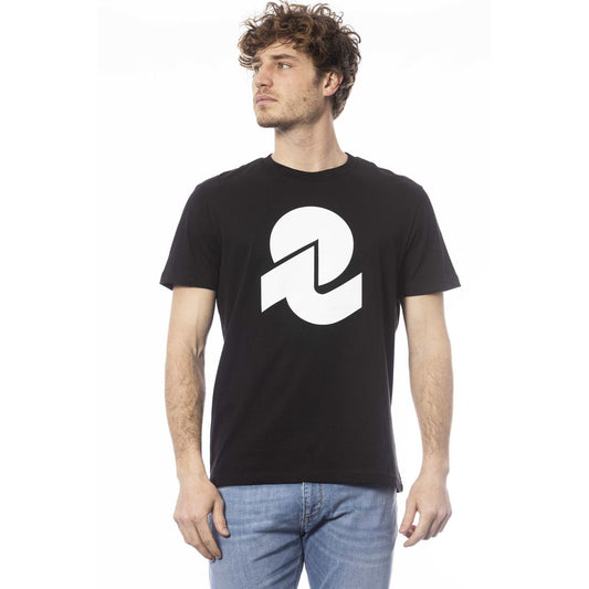 Black Cotton Men T-Shirt - SEHABRANDS