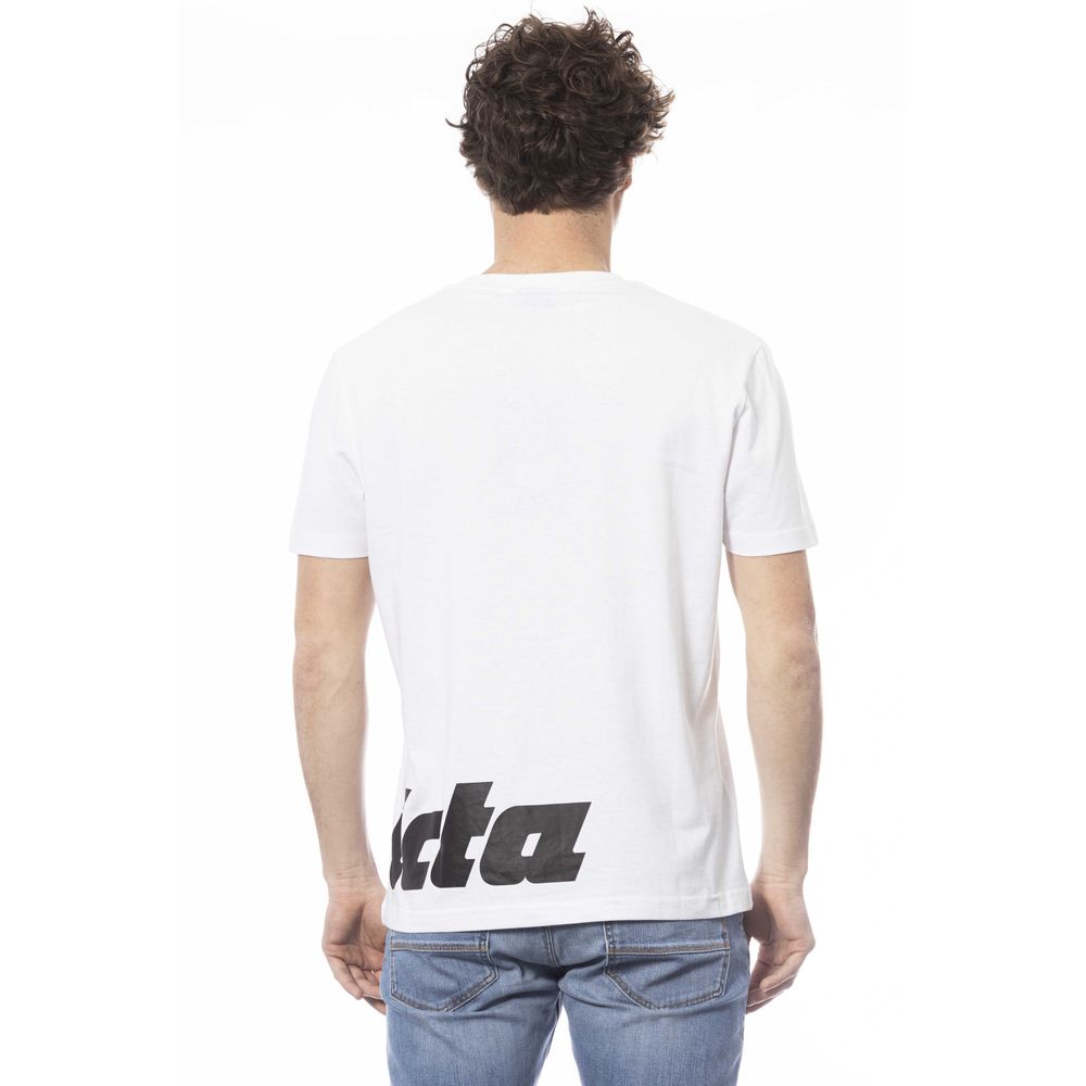 White Cotton Men's T-Shirt - SEHABRANDS