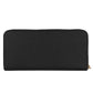 Elegant Leather Zip Wallet - Timeless Accessory - SEHABRANDS