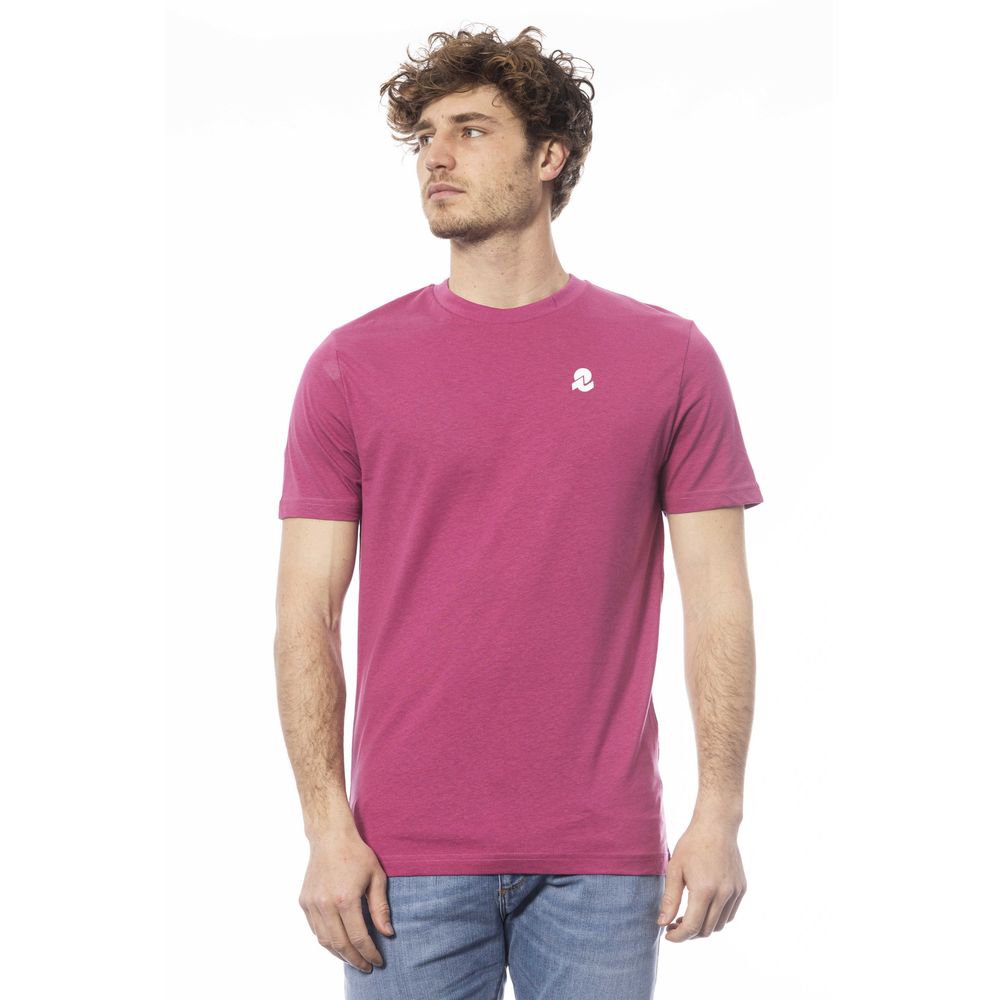 Purple Cotton Men T-Shirt - SEHABRANDS