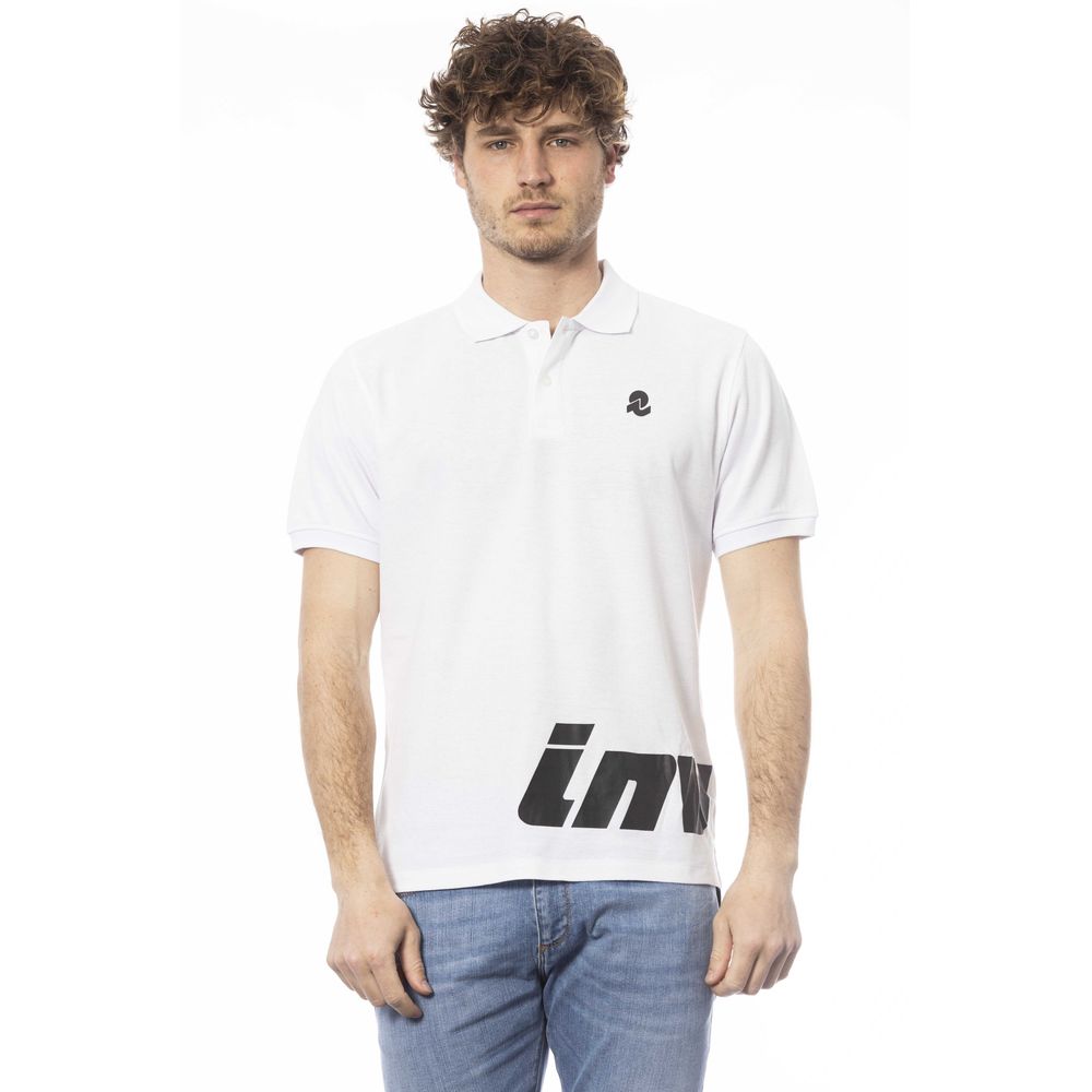 White Cotton Mens Polo Shirt - SEHABRANDS