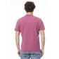 Purple Cotton Men Polo Shirt - SEHABRANDS