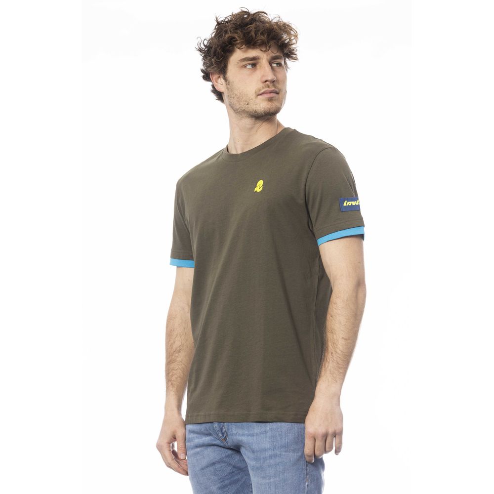 Green Cotton Men T-Shirt - SEHABRANDS