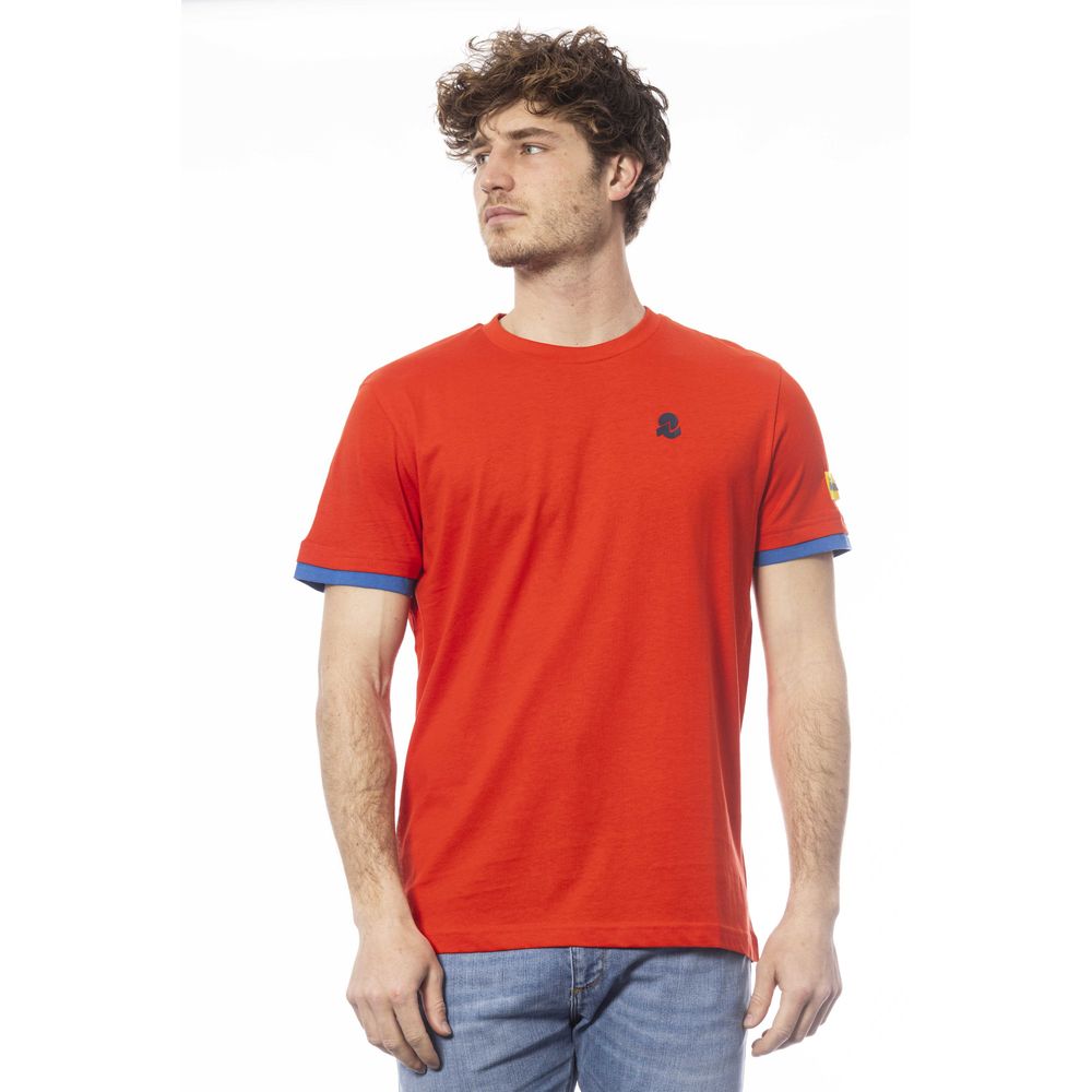 Red Cotton Men T-Shirt - SEHABRANDS