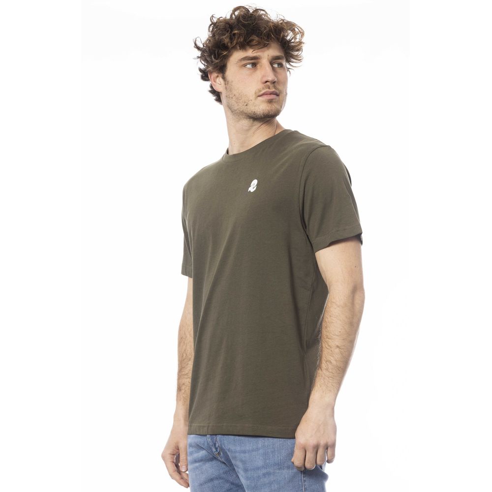 Green Cotton Men T-Shirt - SEHABRANDS